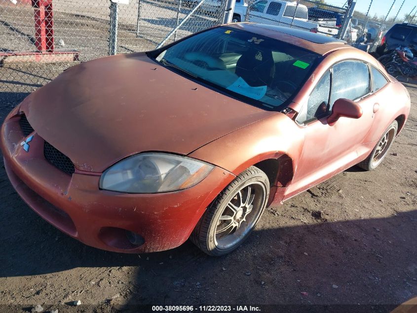 2006 Mitsubishi Eclipse Gs VIN: 4A3AK24F16E041691 Lot: 38958961