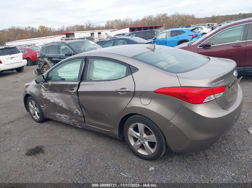 2013 Hyundai Elantra Gls VIN: 5NPDH4AE2DH283313 Lot: 38095721