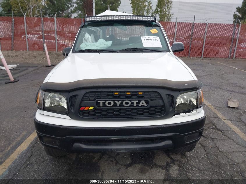 2001 Toyota Tacoma Base V6 (A4) VIN: 5TEWN72N61Z790600 Lot: 38095784