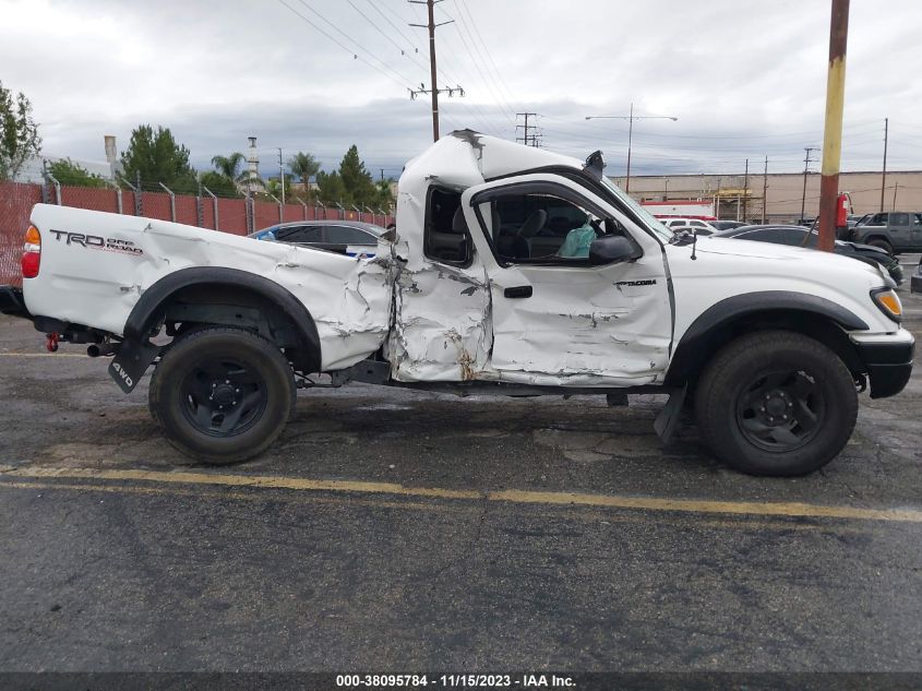 2001 Toyota Tacoma Base V6 (A4) VIN: 5TEWN72N61Z790600 Lot: 38095784