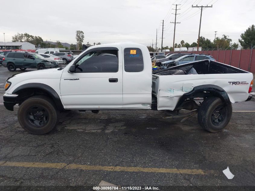 2001 Toyota Tacoma Base V6 (A4) VIN: 5TEWN72N61Z790600 Lot: 38095784