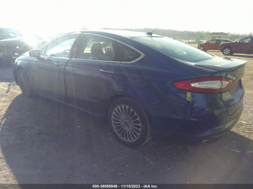 2016 Ford Fusion Titanium VIN: 3FA6P0K94GR179662 Lot: 38095849