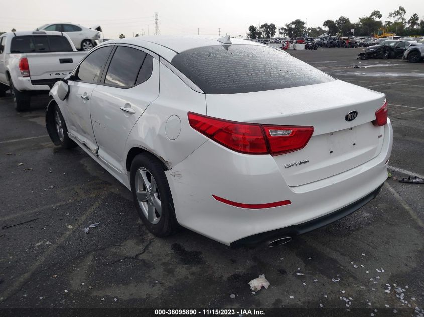 VIN KNAGM4A79F5663517 2015 KIA OPTIMA no.3