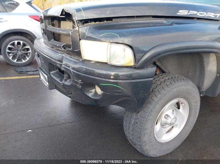 1999 Dodge Ram 1500 VIN: 1B7HF13Z8XJ643671 Lot: 38096079