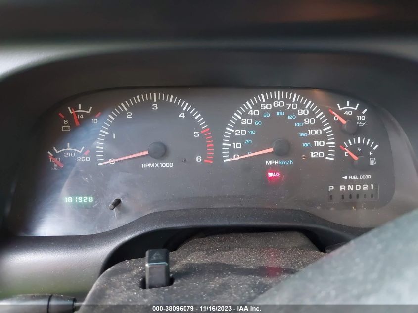 1999 Dodge Ram 1500 VIN: 1B7HF13Z8XJ643671 Lot: 38096079