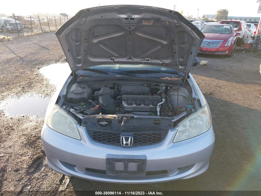 2004 Honda Civic Vp VIN: 1HGEM22164L040147 Lot: 38096114