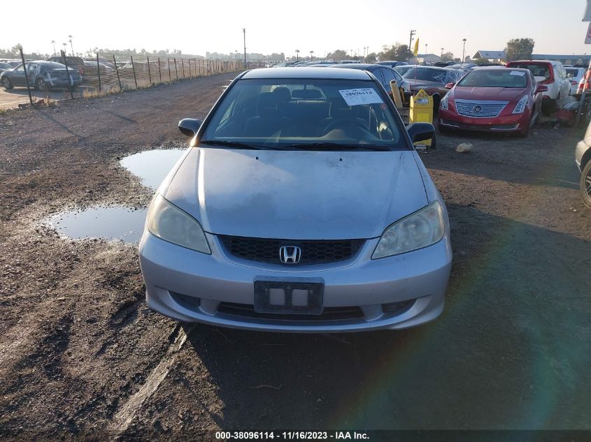 2004 Honda Civic Vp VIN: 1HGEM22164L040147 Lot: 38096114