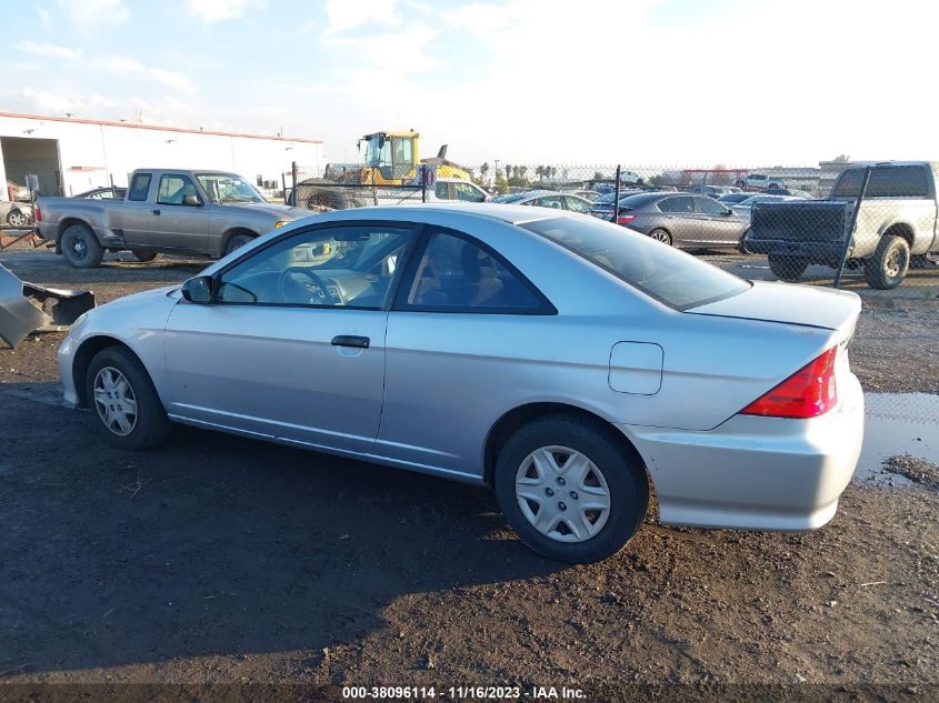 2004 Honda Civic Vp VIN: 1HGEM22164L040147 Lot: 38096114