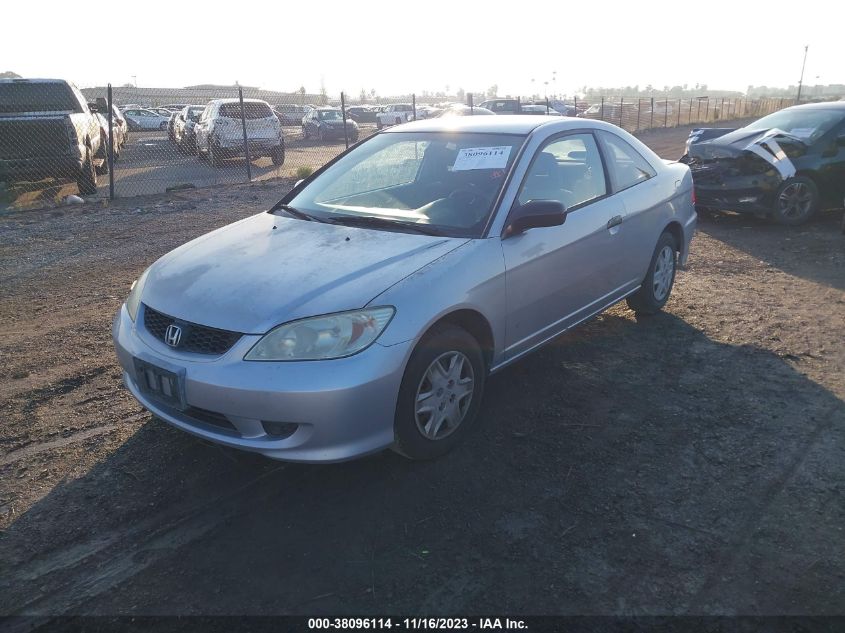 2004 Honda Civic Vp VIN: 1HGEM22164L040147 Lot: 38096114