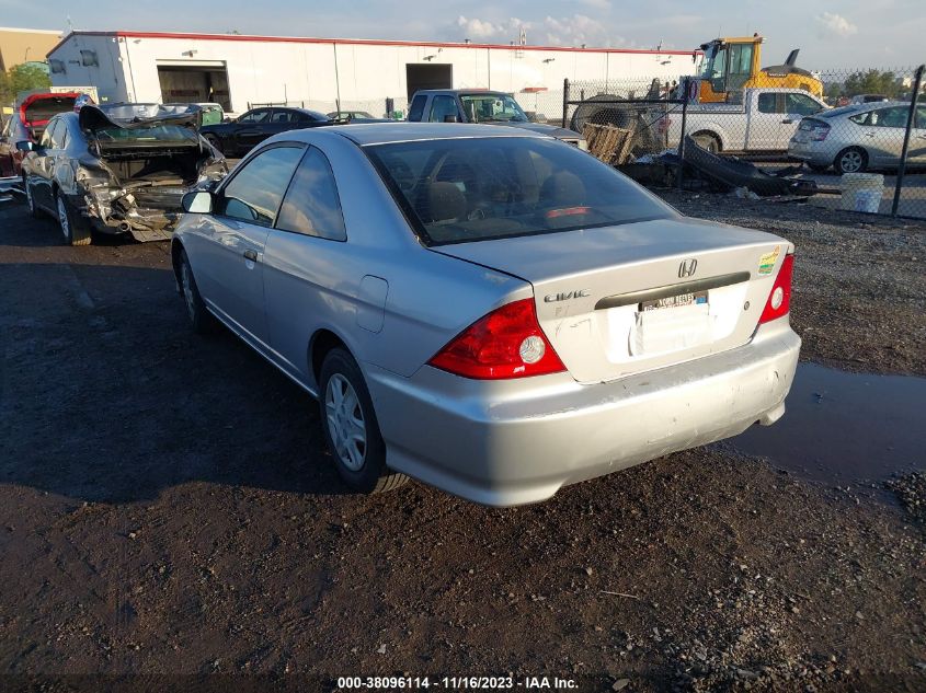 2004 Honda Civic Vp VIN: 1HGEM22164L040147 Lot: 38096114