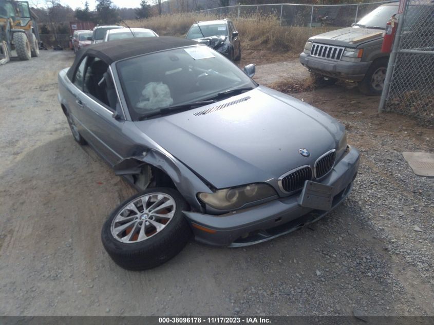 2006 BMW 330Ci VIN: WBABW53496PZ39647 Lot: 38096178