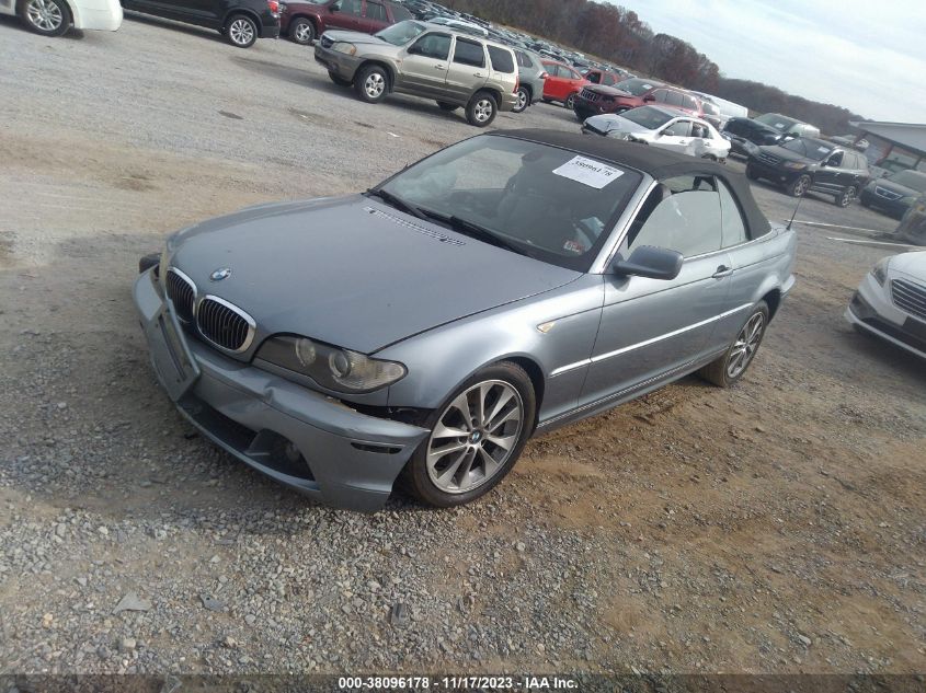 2006 BMW 330Ci VIN: WBABW53496PZ39647 Lot: 38096178