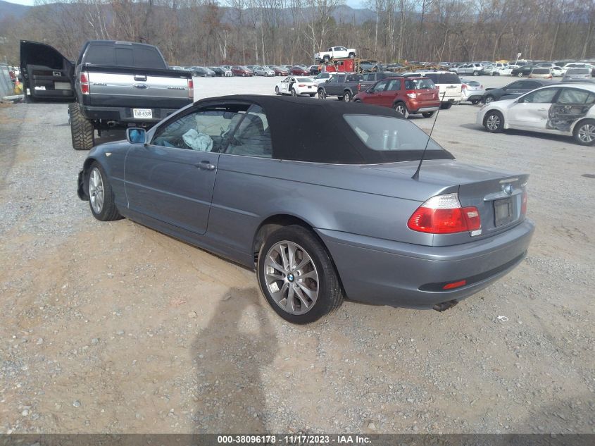 2006 BMW 330Ci VIN: WBABW53496PZ39647 Lot: 38096178