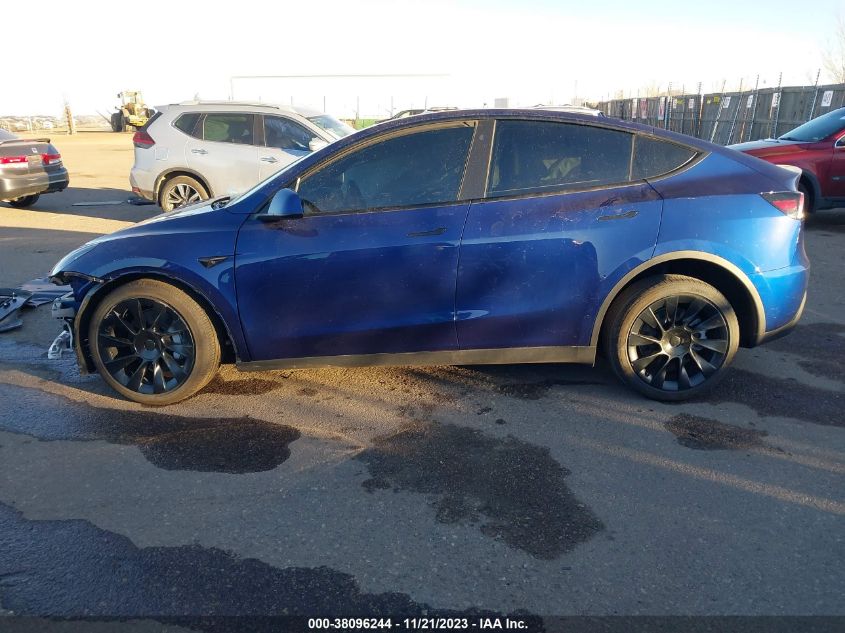 2023 Tesla Model Y Awd/Long Range Dual Motor All-Wheel Drive VIN: 7SAYGDEE3PF694031 Lot: 38096244