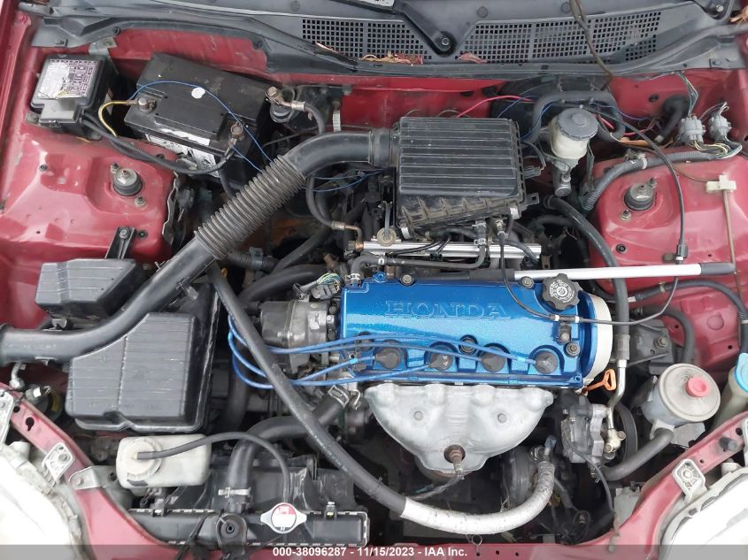 1998 Honda Civic Cx VIN: 2HGEJ6429WH114666 Lot: 38096287