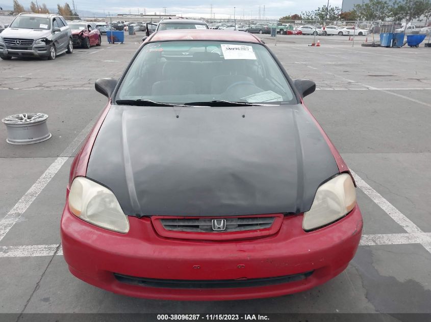 1998 Honda Civic Cx VIN: 2HGEJ6429WH114666 Lot: 38096287