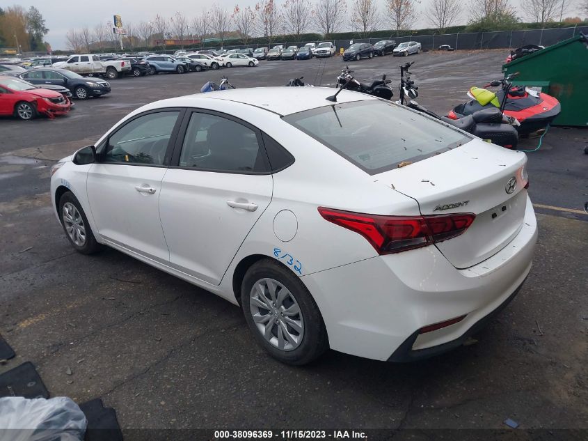 2020 Hyundai Accent Se VIN: 3KPC24A62LE120802 Lot: 38096369