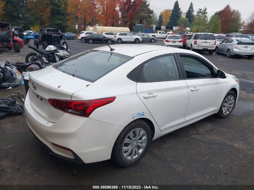 2020 Hyundai Accent Se VIN: 3KPC24A62LE120802 Lot: 38096369