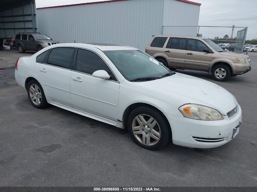 2013 Chevrolet Impala Lt VIN: 2G1WG5E38D1188551 Lot: 38096805