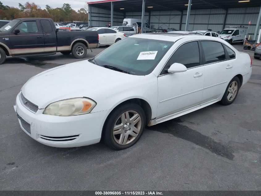 2013 Chevrolet Impala Lt VIN: 2G1WG5E38D1188551 Lot: 38096805