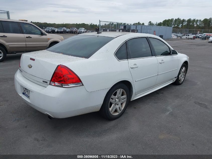 2013 Chevrolet Impala Lt VIN: 2G1WG5E38D1188551 Lot: 38096805