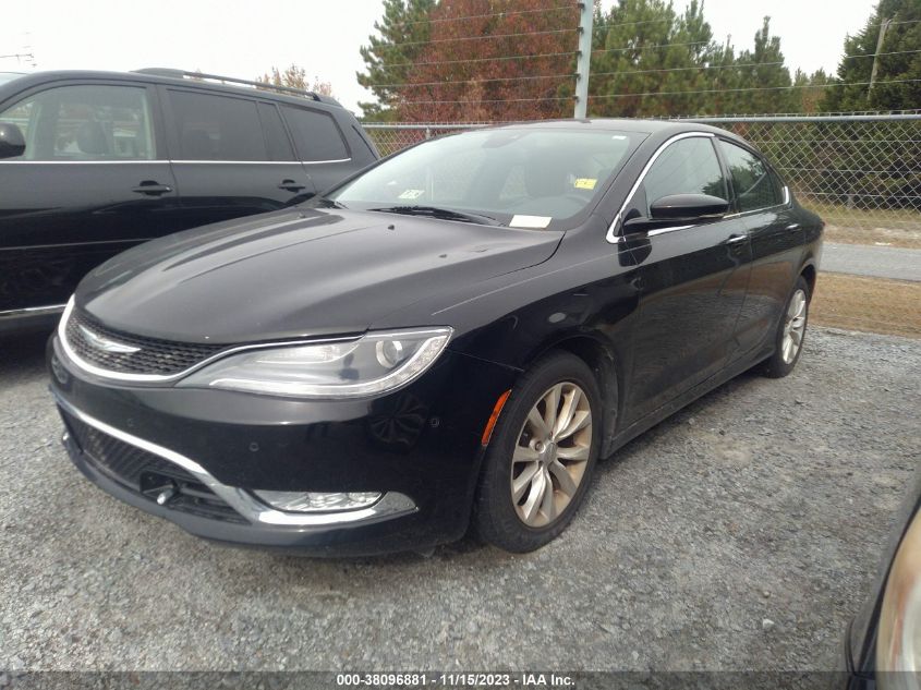 2015 Chrysler 200 C VIN: 1C3CCCCG9FN643574 Lot: 38096881