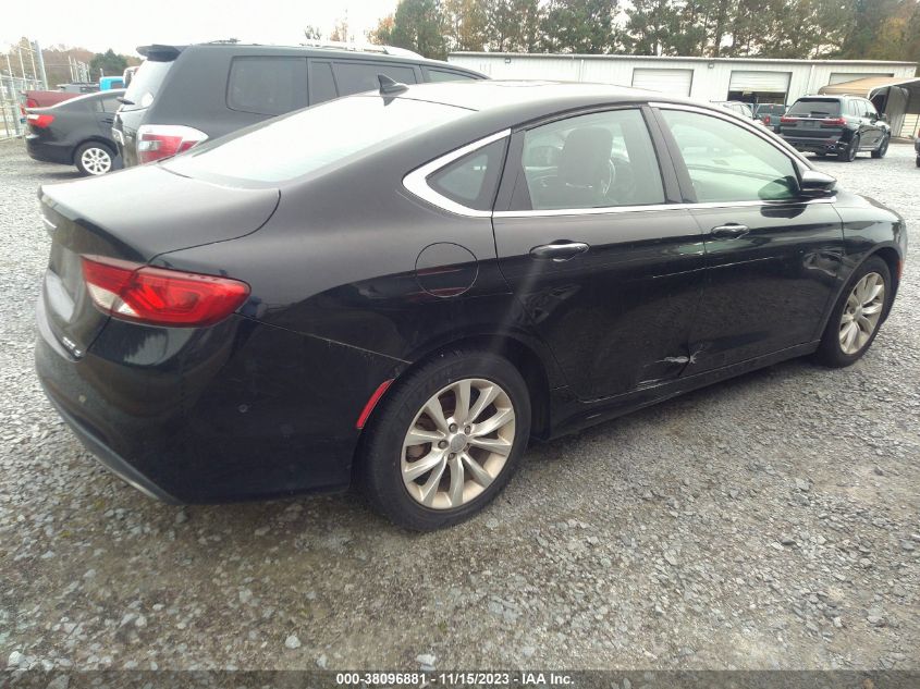 2015 Chrysler 200 C VIN: 1C3CCCCG9FN643574 Lot: 38096881