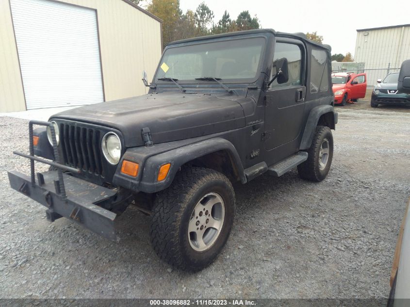 2002 Jeep Wrangler Sport VIN: 1J4FA49S92P714846 Lot: 38096882