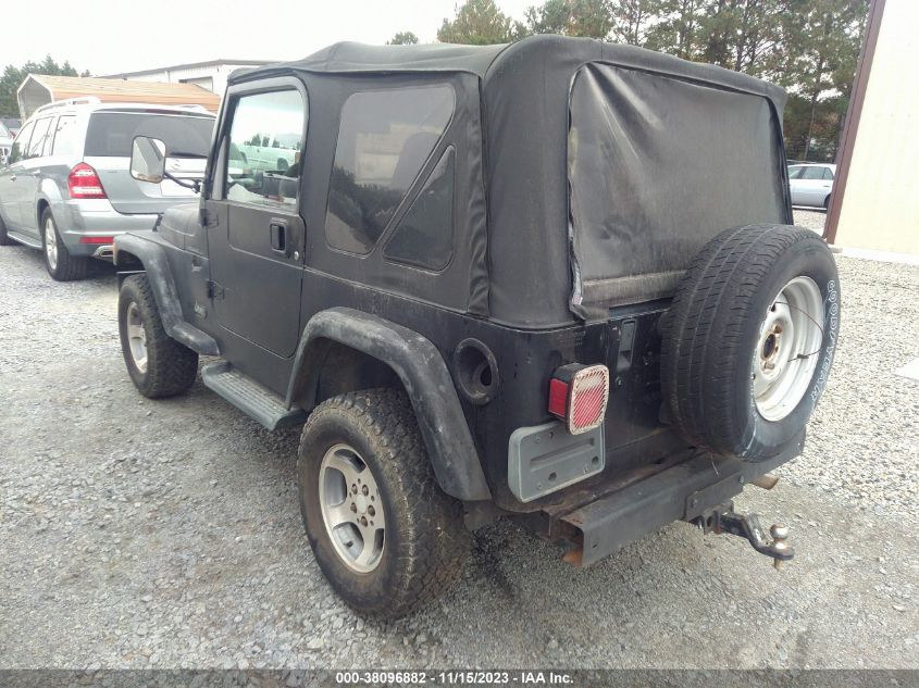 2002 Jeep Wrangler Sport VIN: 1J4FA49S92P714846 Lot: 38096882