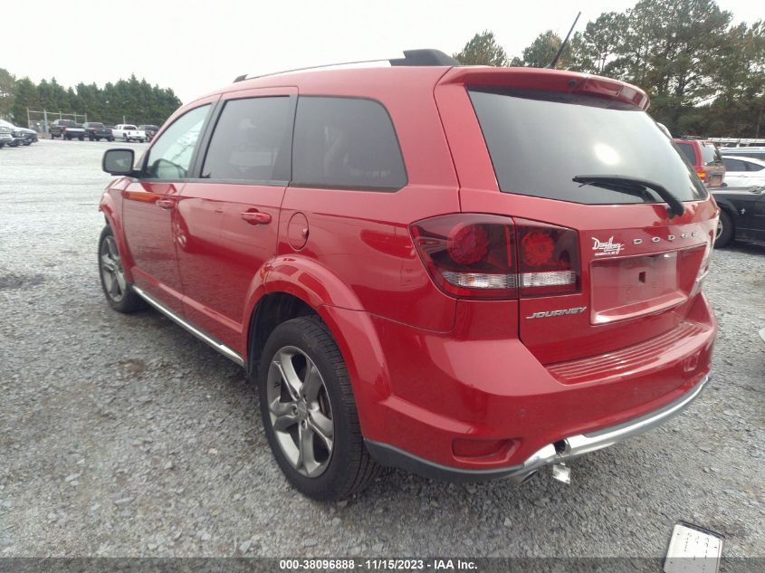 2017 Dodge Journey Crossroad Plus VIN: 3C4PDCGG4HT613843 Lot: 38096888