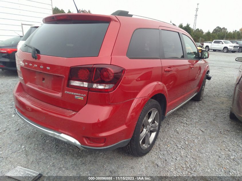 2017 Dodge Journey Crossroad Plus VIN: 3C4PDCGG4HT613843 Lot: 38096888