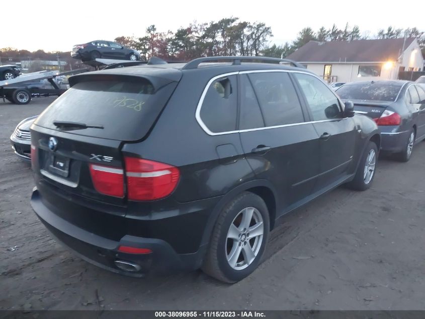 2008 BMW X5 4.8I VIN: 5UXFE83558L168257 Lot: 38096955