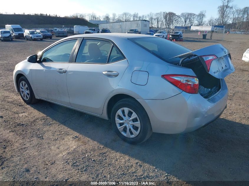 2016 Toyota Corolla L VIN: 2T1BURHE7GC592451 Lot: 38097006