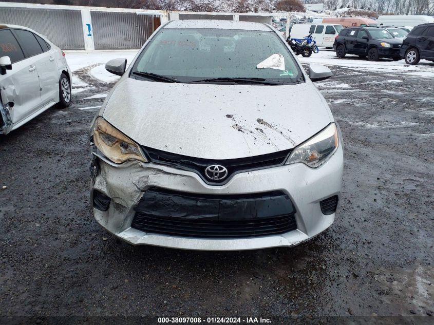 2016 Toyota Corolla L VIN: 2T1BURHE7GC592451 Lot: 38097006