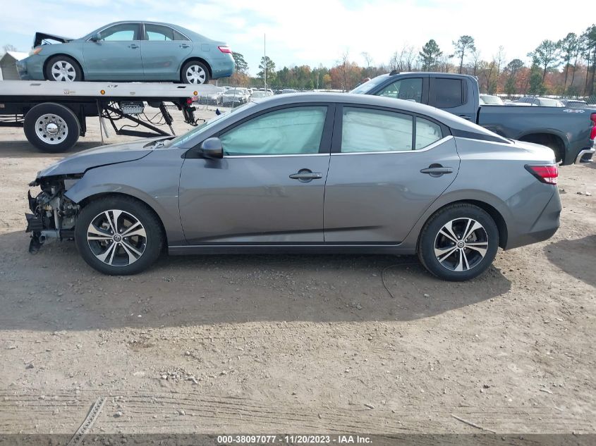 2022 Nissan Sentra Sv Xtronic Cvt VIN: 3N1AB8CV6NY275814 Lot: 38097077