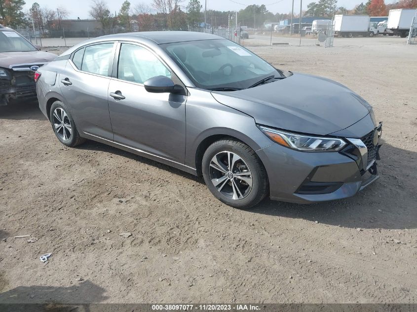 2022 Nissan Sentra Sv Xtronic Cvt VIN: 3N1AB8CV6NY275814 Lot: 38097077