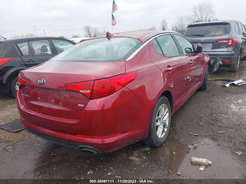 2013 Kia Optima Lx VIN: 5XXGM4A78DG249303 Lot: 38097111