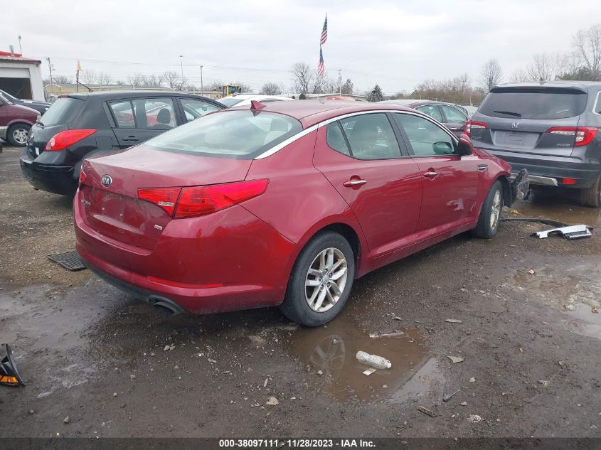 2013 Kia Optima Lx VIN: 5XXGM4A78DG249303 Lot: 38097111