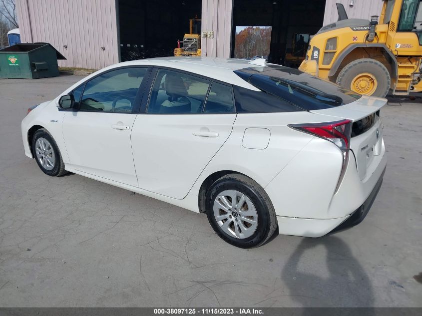 2016 Toyota Prius Two VIN: JTDKBRFU5G3023512 Lot: 38097125