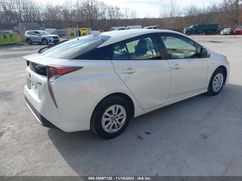 2016 Toyota Prius Two VIN: JTDKBRFU5G3023512 Lot: 38097125