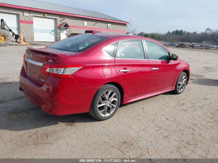 2013 Nissan Sentra Sr VIN: 3N1AB7AP5DL609549 Lot: 38097136