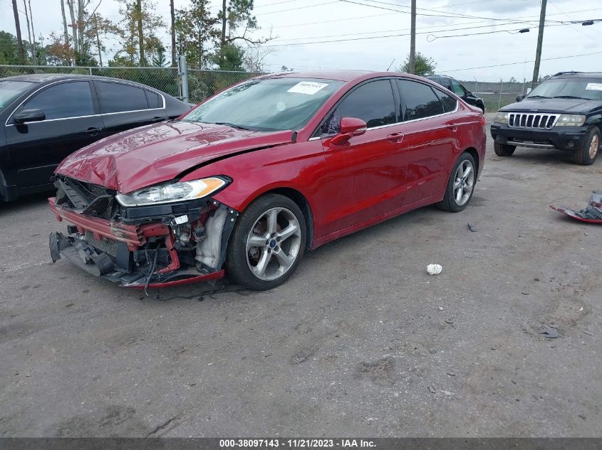 2016 Ford Fusion Se VIN: 3FA6P0H77GR342505 Lot: 38097143