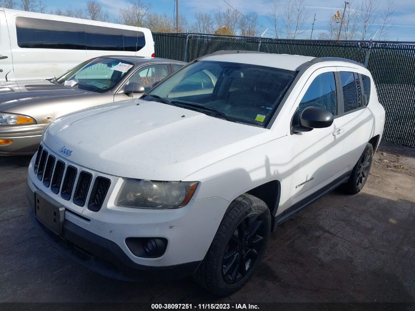 2012 Jeep Compass Latitude VIN: 1C4NJCEBXCD716030 Lot: 38097251