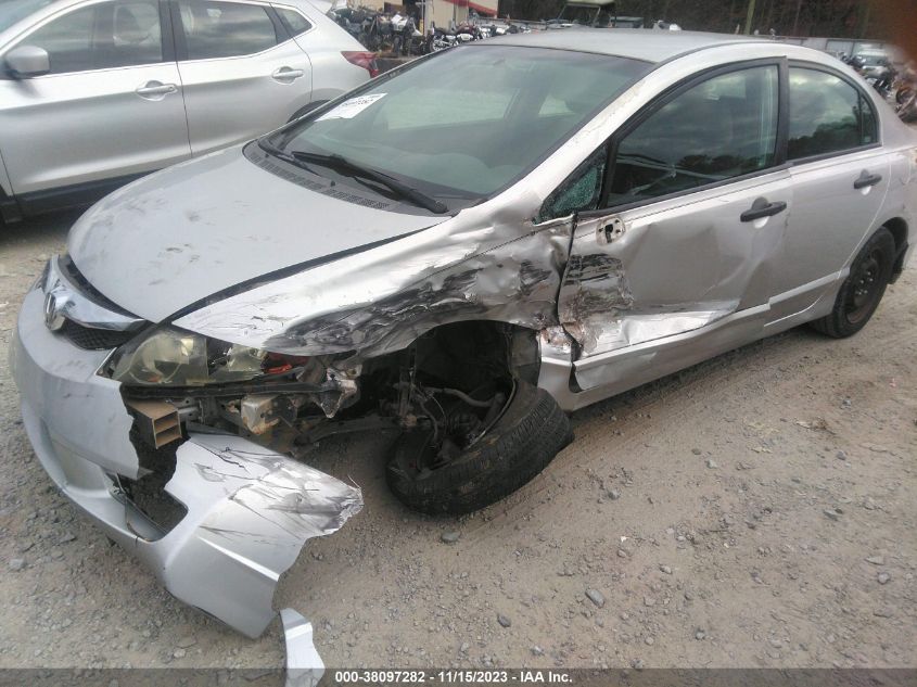 2009 Honda Civic Vp VIN: 2HGFA16389H348072 Lot: 38097282