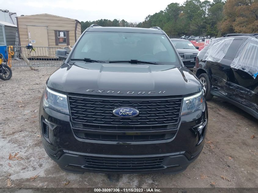 2019 Ford Explorer Sport VIN: 1FM5K8GT7KGA75086 Lot: 38097306