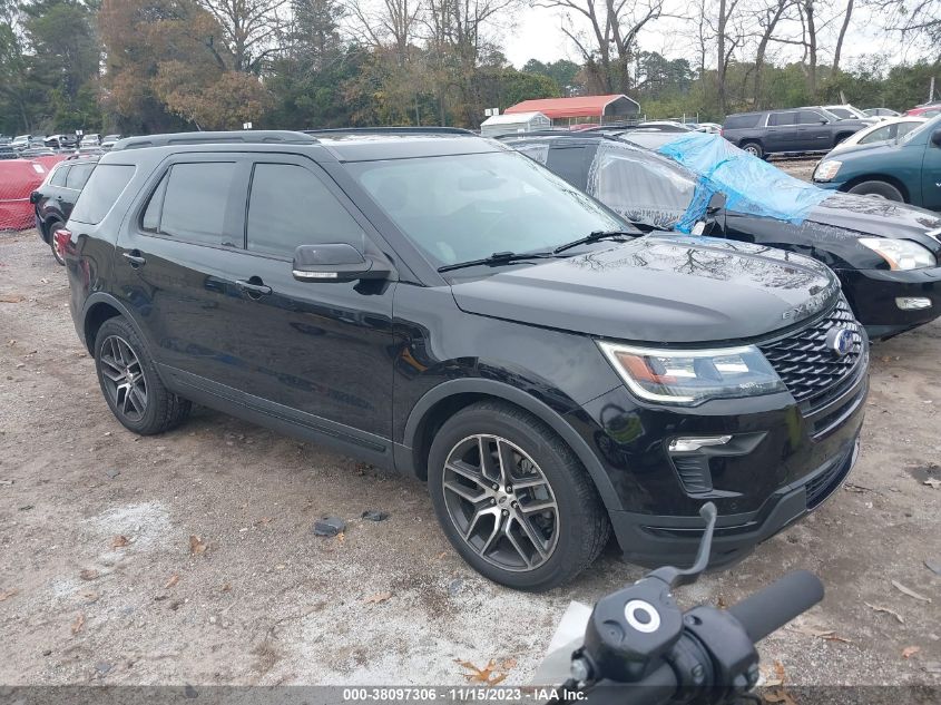 2019 Ford Explorer Sport VIN: 1FM5K8GT7KGA75086 Lot: 38097306