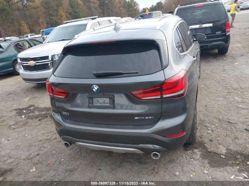 2021 BMW X1 Sdrive28I VIN: WBXJG7C09M5T45916 Lot: 38097328