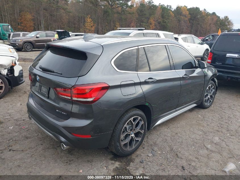 2021 BMW X1 Sdrive28I VIN: WBXJG7C09M5T45916 Lot: 38097328