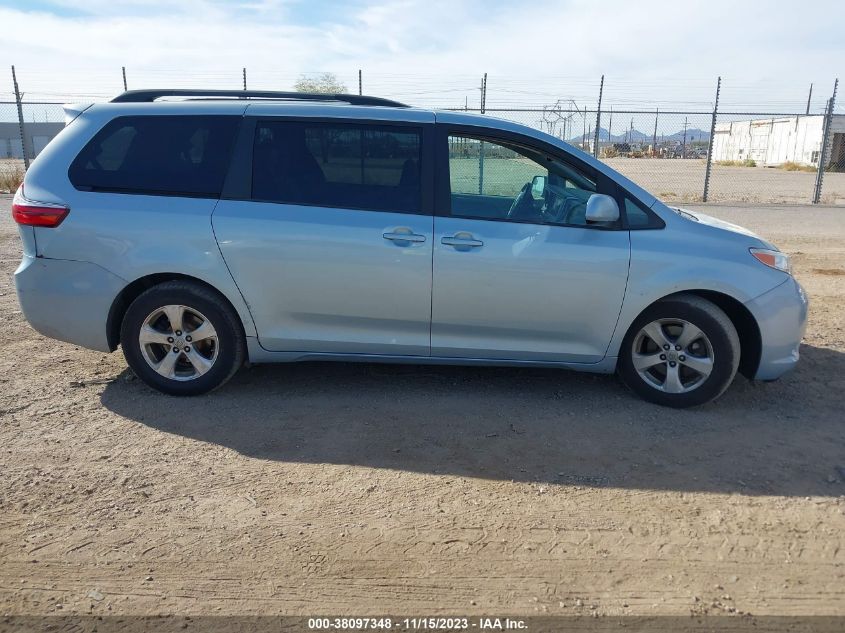 2016 Toyota Sienna Le 8 Passenger VIN: 5TDKK3DC2GS740200 Lot: 38097348