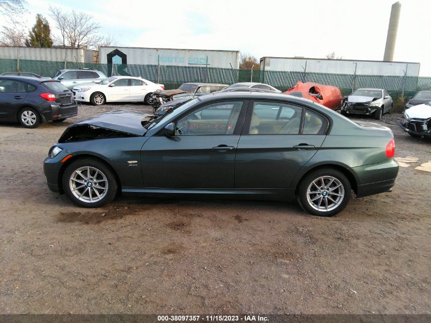 2010 BMW 328I xDrive VIN: WBAPK5C57AA648974 Lot: 38097357